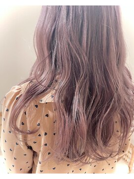 グロウ バイ フェイス(GLOW by face) ふんわりカラー♪ベビーピンク【Saki】