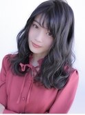 《Agu hair》グレージュで作る大人ロング