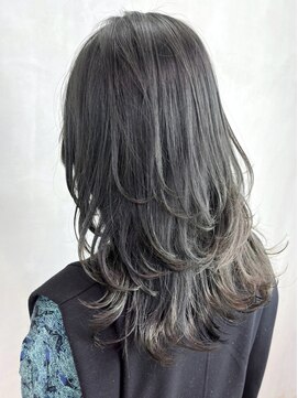 アイティーバイアルバム 藤沢店(IT by ALBUM) オリーブグレージュ_くびれヘアアースカラー_ba370181