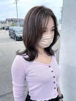 フェーディン(fa/din)&nbsp;シルキーベージュ×レイヤースタイル