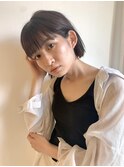 ミニボブ/ワイドバング 松井美咲季