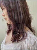 柔らかなカシスラベンダー◯天神大名/髪質改善/ヘッドスパ
