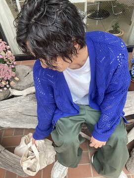 スタイル 茅ケ崎(STYLE) 【老沼優希】大人の色気ゆるめソフトツイストスパイラルパーマ