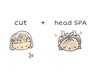 【春の頭皮にアプローチ】選べるヘッドスパ＋カット