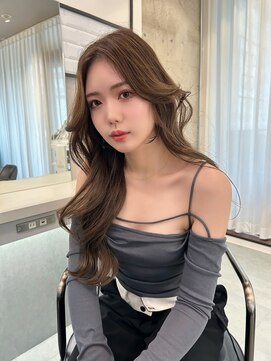 リリー(Lilley) 【lilley 稲永麻衣】ブリーチなし+レイヤーカット+天神韓国ヘア