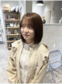 ブリーチ無し/ベージュブラウン/20代