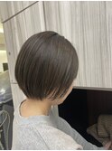 透明感カラー 赤味消しカラー ブリーチなしカラー