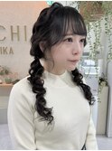 ふんわりツインアレンジ