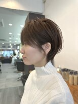 ビューエヒメ(VIEW EHIME)&nbsp;大人ラフウェーブ20代30代40代ボブブラウンスウィングショート