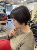 ★レイヤーショート★襟足が首にそってシュッと♪