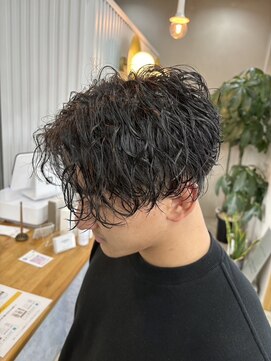 ルノン リー(LUNON:re) men'sショート×permStyle