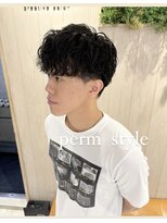 メンズマッシュパーマ