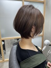 ルーム(room) ◎首が綺麗に見える丸みショートボブ