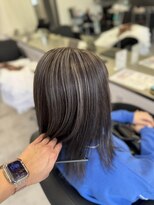 アイスプロドバイブルーム 木更津店(ice prod by bloom)&nbsp;ミディアムヘア/デザインカラー/フェイスフレーミング/木更津