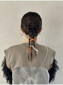 お呼ばれヘアセット