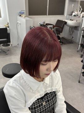 シェイロ(Cielro) 【ワインレッド/ボブ】SAKI