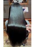 美髪ストレート♯静岡市♯髪質改善♯縮毛♯美髪矯正