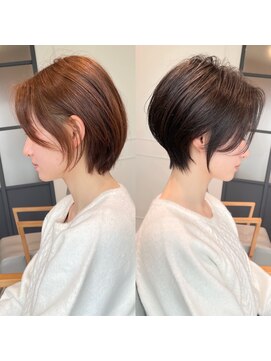 エン(en) 【en 本山】お客様小顔美人ショートヘア21