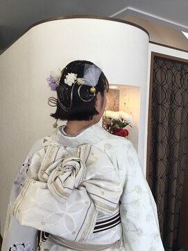 美容室ユアマージュ 【成人式】着付け＋ヘアセット