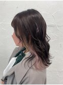 イヤリングカラーペールピンクハイトーンカラー