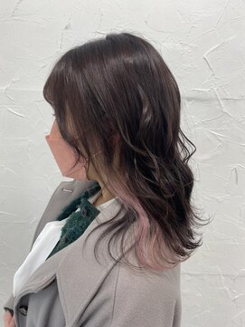 プライズ 表参道原宿店(prize) イヤリングカラーペールピンクハイトーンカラー