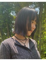ヘアーコンセプト アイアイオ(HAIR CONCEPT iio) ぱっつんlayer bob