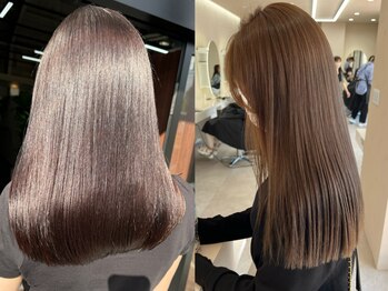 オズドロシー(Oz Dorothy)の写真/ダメージ最小限の地毛より柔らかい*髪質改善トリートメント艶髪◎郡山/桑野/白髪染め/カラー/カット