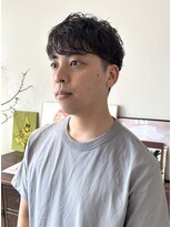 ヘアーアイストゥーレ(HAIR ICI TRE) 爽やかメンズ☆無造作ツーブロックマッシュナチュラル黒髪