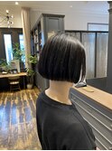 襟足高い人の特権ボブ  スタイリスト今村