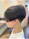 前下がり刈り上げショート韓国風