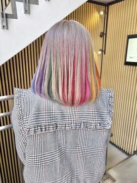 セレーネ ヘアー(Selene hair) インナーレインボー