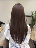 幕張本郷アプリコットオレンジハイライトカラーくびれヘア