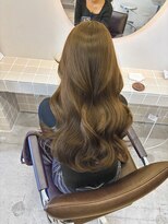 エンネ 新宿(enne)&nbsp;マロンベージュ/前髪/韓国レイヤー/小顔/髪質改善/縮毛矯正/新宿