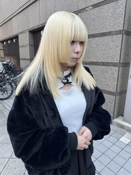 ティント 梅田(Tint) 【TOMOKI】抜きっぱなしブロンド/ブロンドヘアー《大阪梅田駅》