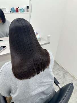 髪質改善ストレート