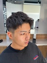 リレーションメンズヘアー(RELATION MEN'S HAIR) アップバングサーフカールフェードツイスパマンバン