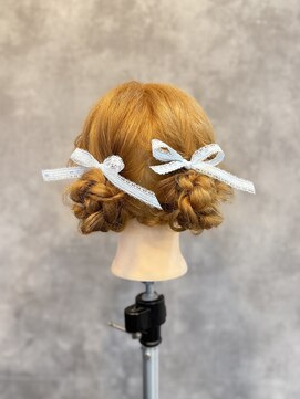 アラレ(ARARE) ふわふわツインヘアセット