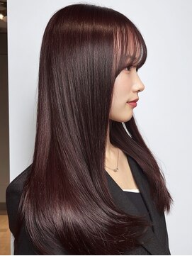 ダル 渋谷/表参道(DAL.) ハッシュカットバタフライカット顔回りカットカーテンバング