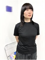 イラカ(elaka)&nbsp;ミディアムウルフ×マッシュライン