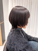ビーツ(beats)&nbsp;くらげウルフ× ダークパープル　ナチュラルショート