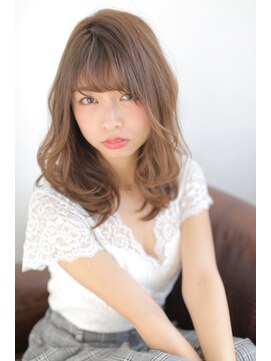 ジーナ 銀座(Zina) Zina☆とろみベージュカラーフェアリーふわミディ