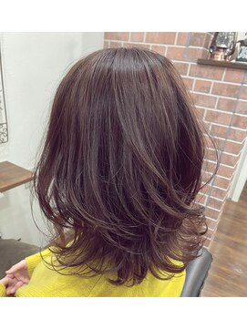 リズ オブ ヘアー(Lis of hair) ボブレイヤー☆ピンク