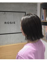 ロージー(ROSIE) オシャレ外ハネボブ☆グレージュ