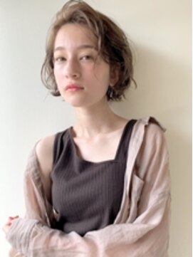 グリーン 表参道(green) 【green表参道】ショートボブ×ニュアンスパーマ