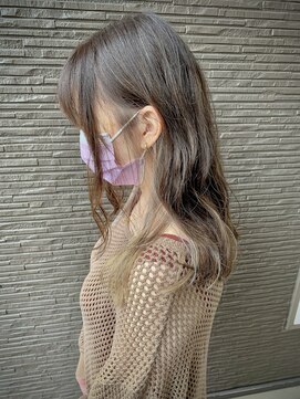 浪漫館 アールズコート(R's Court) インナーカラー×グレージュ＠伊達