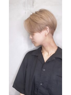 アンジェリカ 近鉄奈良店(ANGELICA) 大人可愛い20代30代40代前下がりショートボブ丸みショート