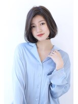 オーロ 宝塚店(ORO)&nbsp;20代30代40代透明感マロンベージュニュアンスカラーAラインボブ