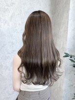 デミヘアー(Demi hair)&nbsp;透け感可愛いミルクティーアッシュ