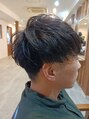 ヘアーロッソ(hair rosso)&nbsp;刈り上げマッシュショート☆メンズもオシャレに♪ご相談下さい