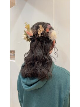 ペイジバイネオリーブ 吉祥寺店(Paige by Neolive) 波ウェーブでふんわり感たっぷり!王道ハーフアップ